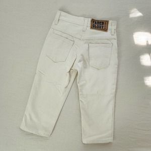 Vintage Faded Glory Off-white Jeans 4t